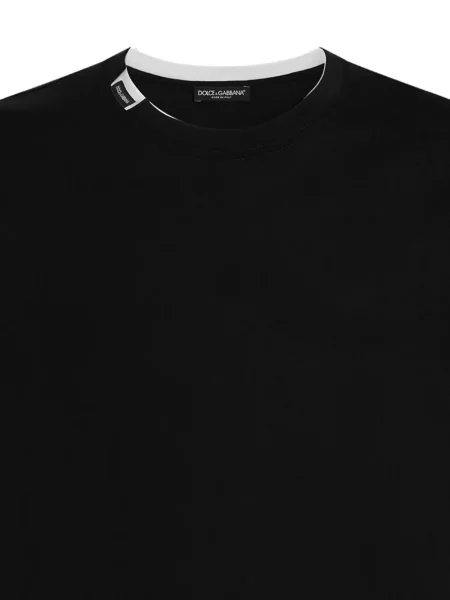 Jersey póló Dolce & Gabbana fekete