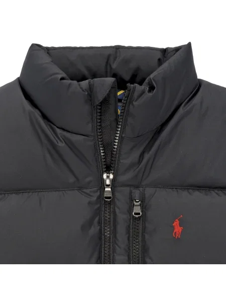 Vestă din puf copii Polo Ralph Lauren negru
