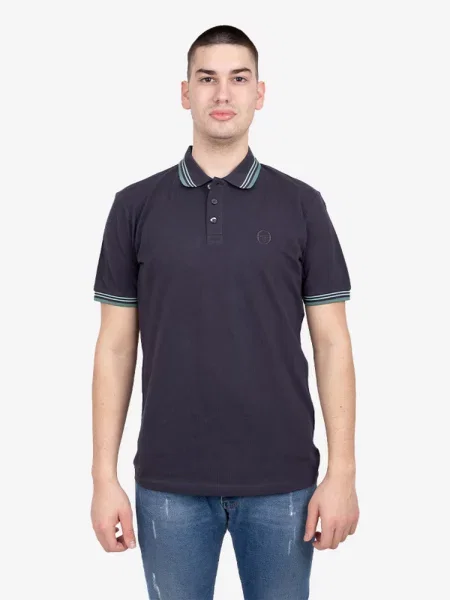 Поло Sergio Tacchini синее