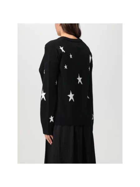 Sweter Zadig&voltaire z nadrukiem czarny