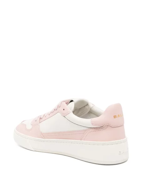 Bőr sneaker Bally rózsaszín