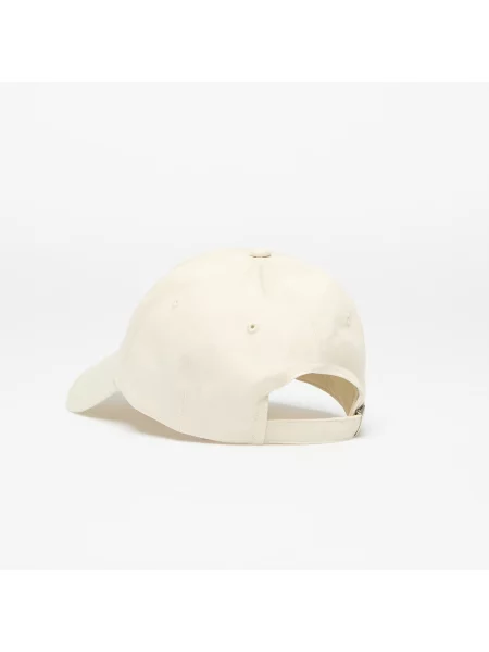 Usnjena kapa s šiltom Calvin Klein Jeans bela