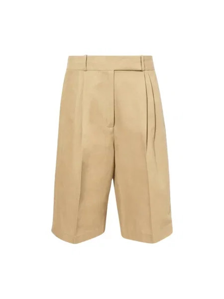 Krótkie bermudy Proenza Schouler beżowe