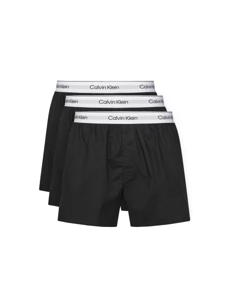 Calvin Klein Underwear Σετ μποξεράκια 3 τμχ μαύρο