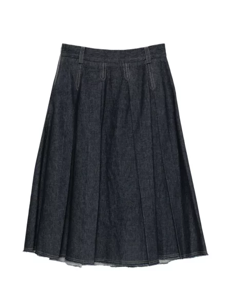 Fustă din denim Tela albastru