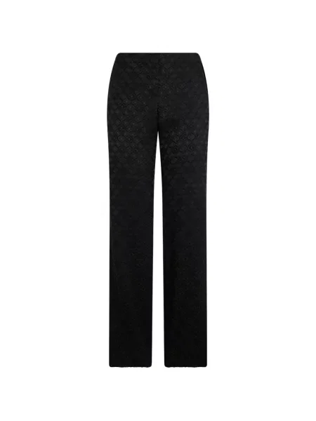 Pantaloni Alberta Ferretti din jacard negru