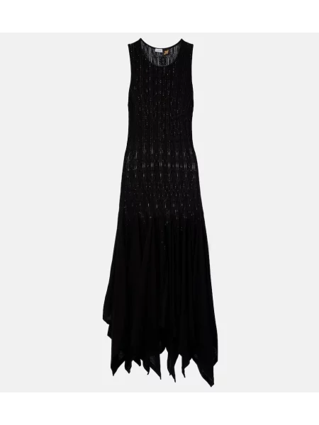 Rochie maxi Loewe din jerseu negru