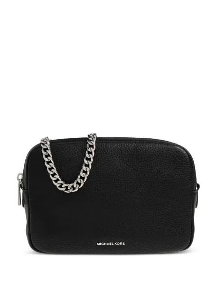 Espadrile Michael Michael Kors din piele cu tepi cu motiv cu inimi negru