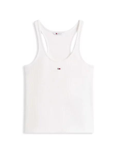 Top Tommy Jeans alb