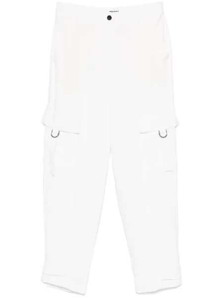 Pantaloni cargo Dkny alb