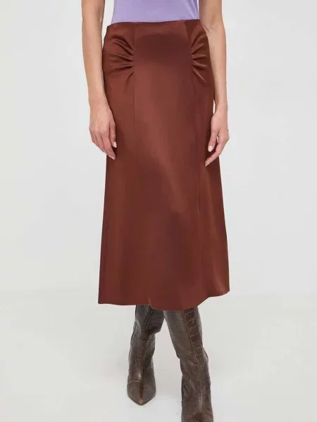 BOSS spódnica brązowa