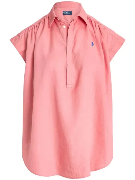 Μελανζέ κασκέτο Polo Ralph Lauren με κέντημα υφαίνω διαγωνίως ροζ