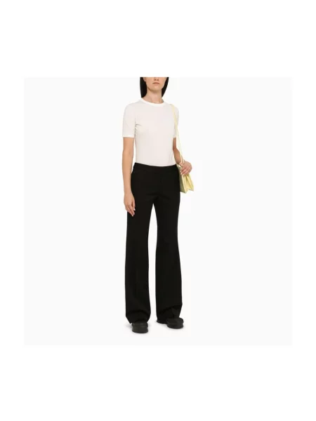 Spodnie Jil Sander dzwony czarne