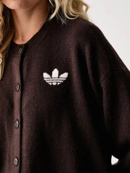 Adidas Originals жилетка дамска Essentials Knit кафяво