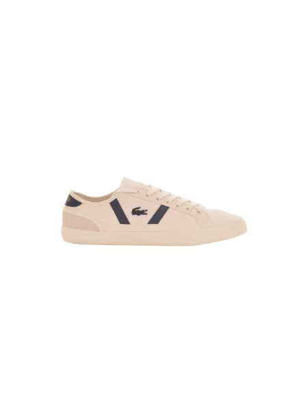 Sneakersy Lacoste skórzane białe