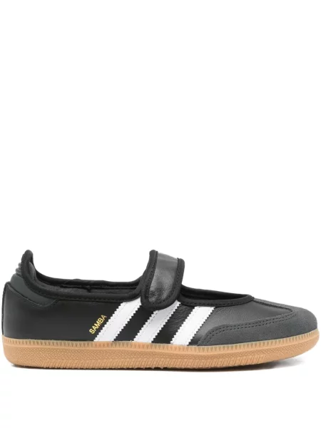 Sneakerși Adidas Samba cu dungi slip-on negru