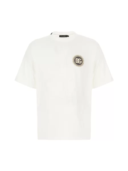 Koszulka Dolce And Gabbana z logo biała