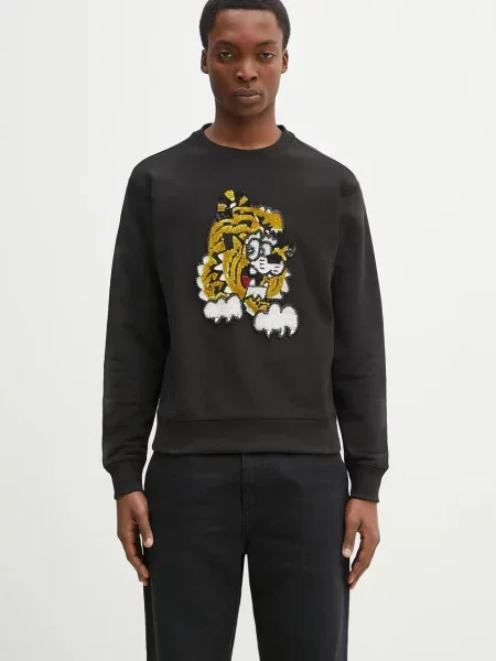 Bombažen pulover Kenzo x Verdy črna