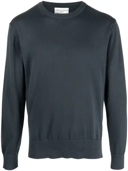 Pulover Officine Générale tricotate gri