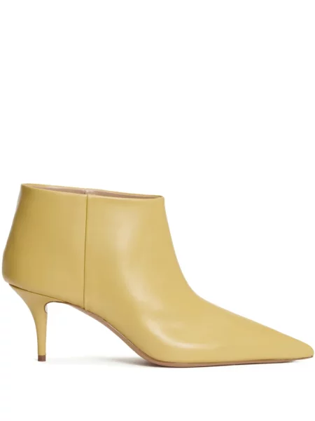 Cropp cizme scurte Fabiana Filippi din piele galben