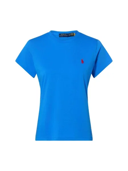 Polo Ralph Lauren Koszulka Kobiety jednolity S niebieski