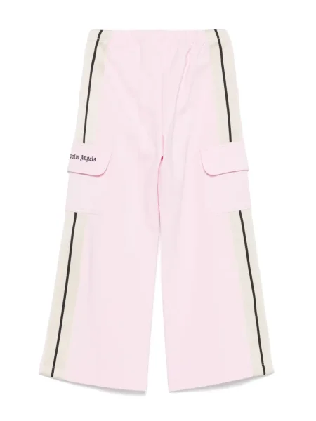 Dětské cargo kalhoty Palm Angels růžové