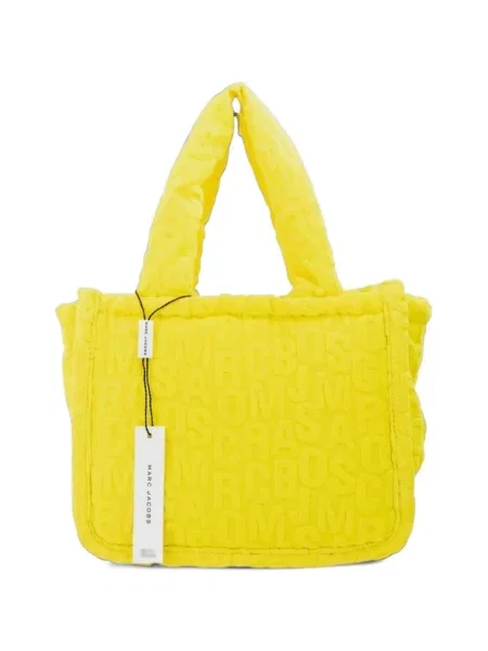 Froté shopper kabelka Marc Jacobs žlutá