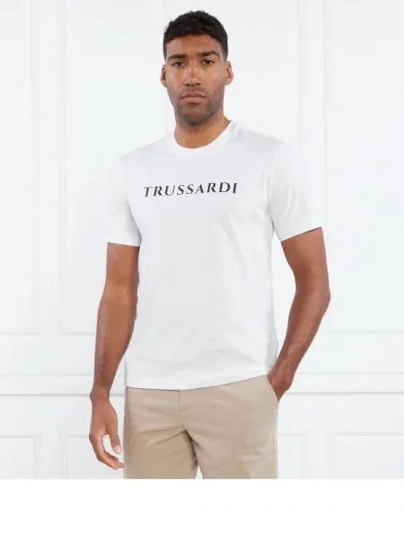 Trussardi Tricou alb