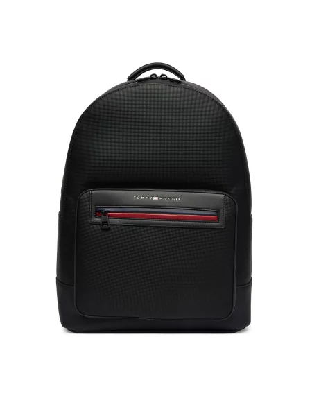 Taška Tommy Hilfiger TH FOUNDATION BACKPACK černá