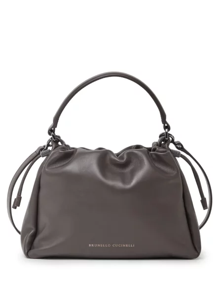 Geantă Brunello Cucinelli maro