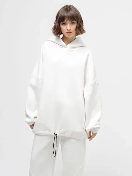 Худі IJ ij-hoodie-milk молочний фліс