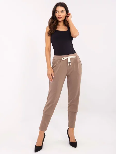 Pantaloni Italy Moda maro