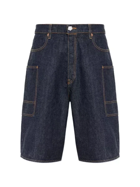 Pantaloni scurți din denim Kenzo albastru