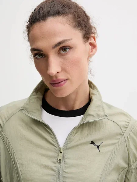 Куртка Puma перехідна oversize зелений