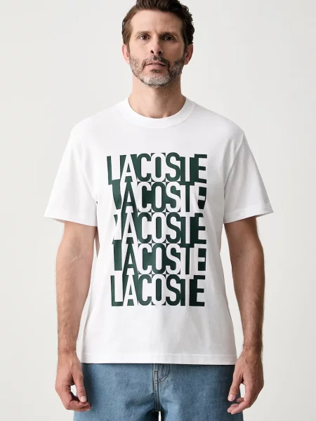 Lacoste Tricou alb