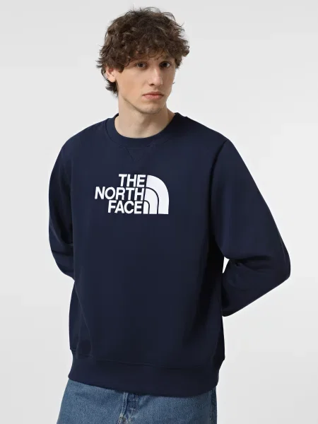Світшот The North Face Drew Peak бавовна/поліестер синій