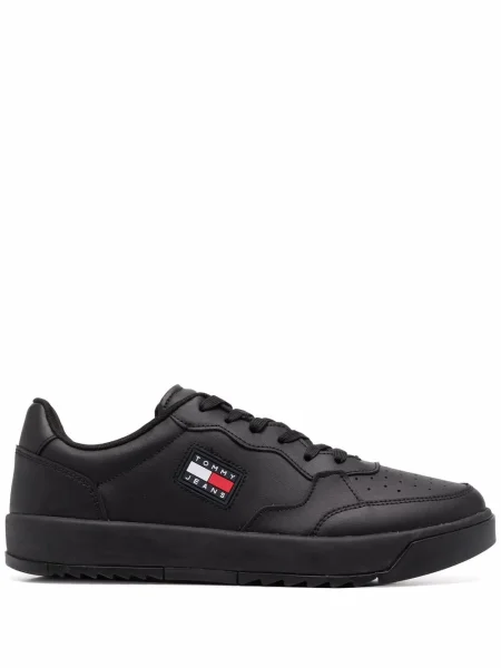Sneakerși Tommy Hilfiger negru
