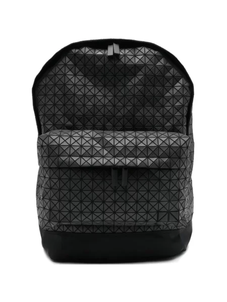 Rucsac Bao Bao Issey Miyake cu imprimeu geometric negru