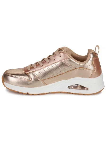 Pantofi Skechers auriu