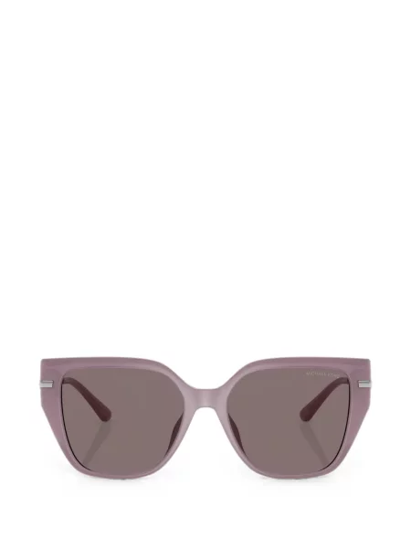 Ochelari de soare Michael Kors cu imprimeu geometric violet