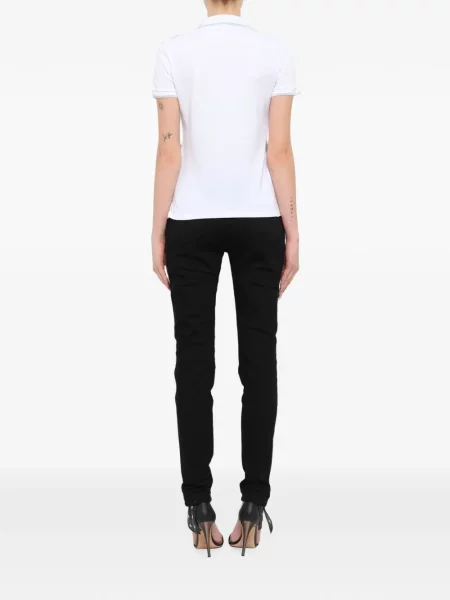 Polo Kenzo με ρίγες τίγρη λευκό