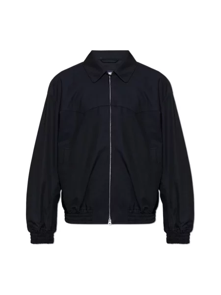 Kurtka Comme Des Garcons z kołnierzem niebieska