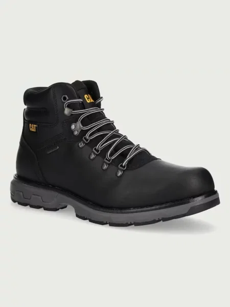 Botine Cat Footwear din piele negru
