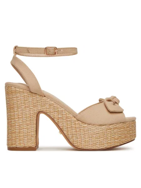 Espadryle DeeZee beżowe