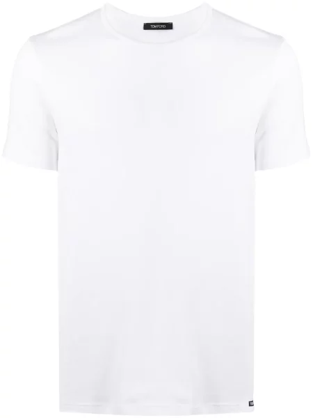 Tricou Tom Ford scurt alb