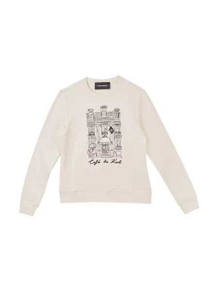 Bluza Karl Lagerfeld biała