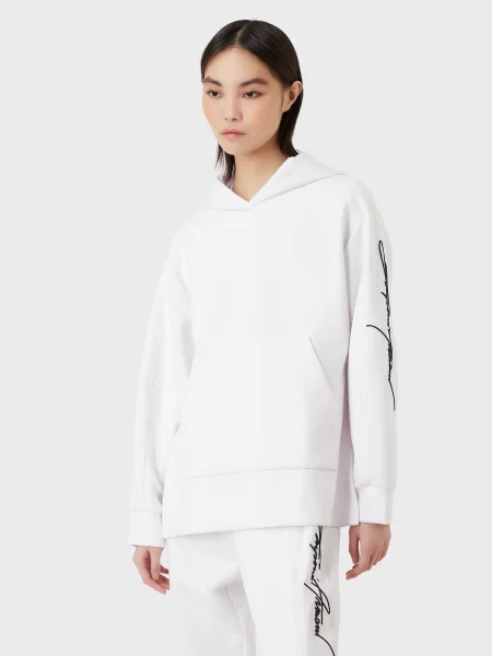 Худі Emporio Armani білий