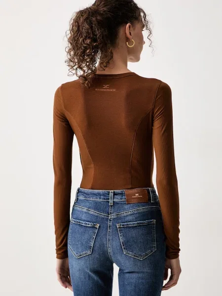 Шерстяное боди Elisabetta Franchi
