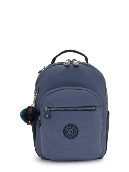 KIPLING Batoh Seoul chladná modrá