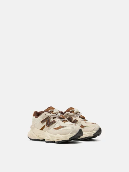 Замшеві Дитячі Кросівки повсякденні New Balance Bungee бежевий